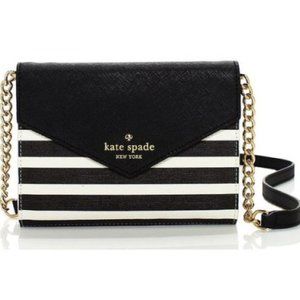 Kate Spade Fairmount Square Striped Crossbody Bag